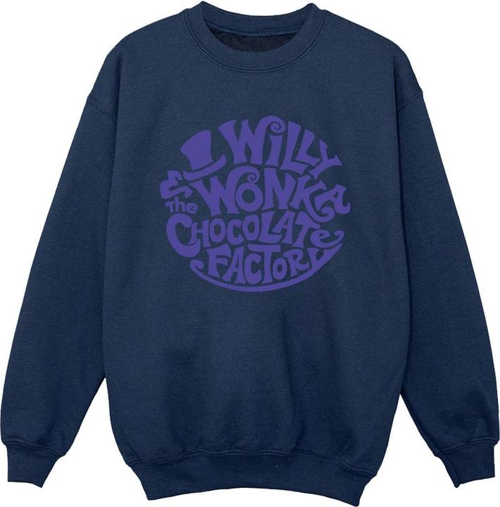 Willy Wonka & the Chocolate Factory Typed Logo Sweatshirt Jungen