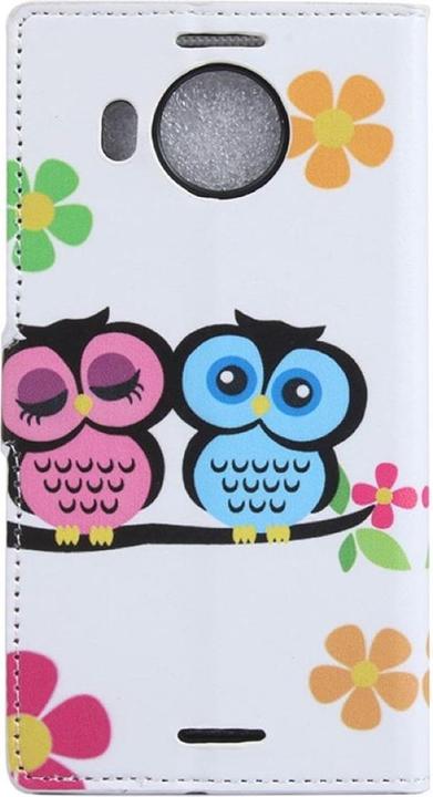 Actual product image König Design Mobile phone cover case for mobile Microsoft Lumia 950 XL Owls couple in love