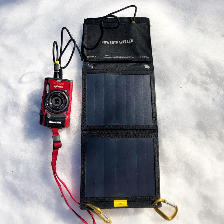 Image du produit Powertraveller Chargeur solaire Falcon 7 avec 1x USB-A output