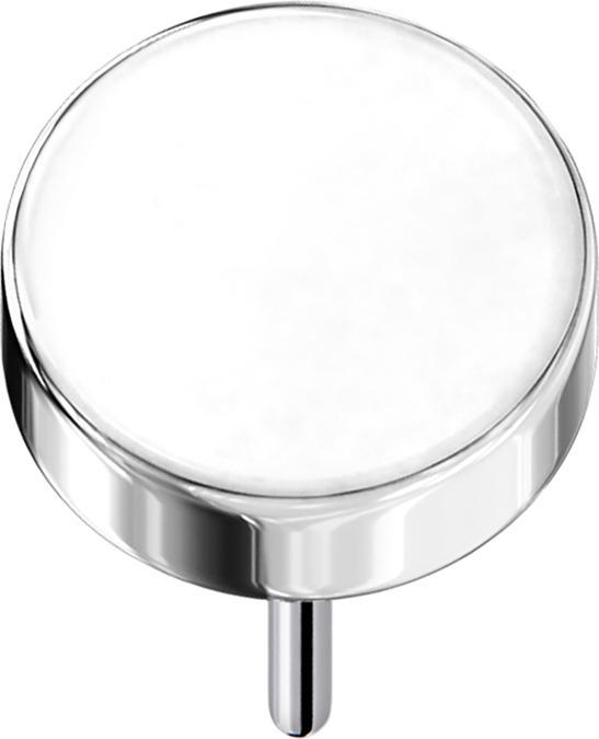 Immagine prodotto Star Piercing Disco senza filettatura argento (senza ottone)