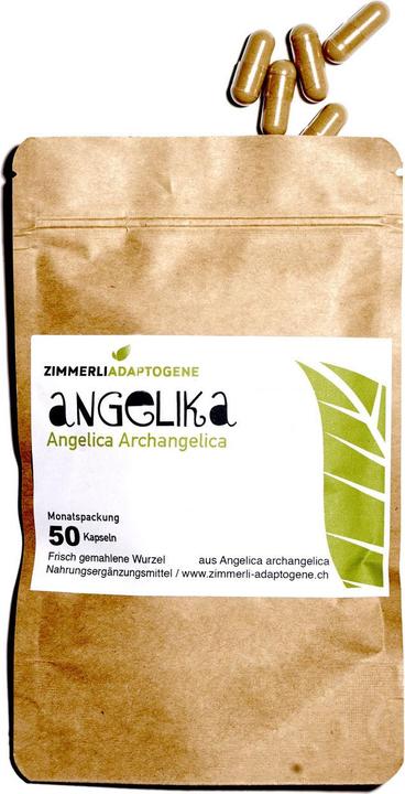 Actual product image Zimmerli Adaptogene Angelica Capsules 50 Capsules (1 Piece, Capsules, 25 g)