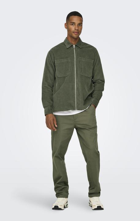 Produktbild Only & Sons Onsalp 14w Rlx 2pkt Washd Cord Zip Noos (S)
