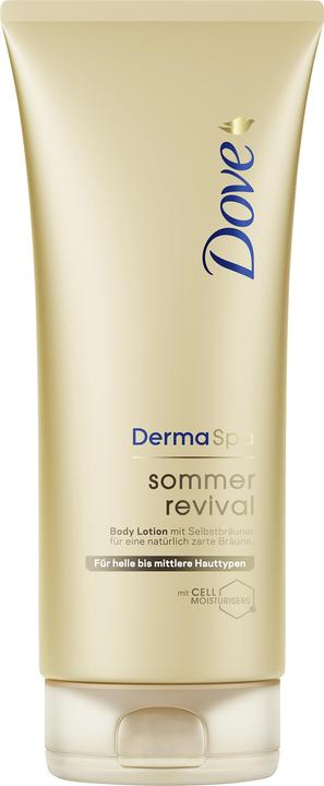 Actual product image Dove DermaSpa Summer Revival (Self tanning cream, 200 ml)