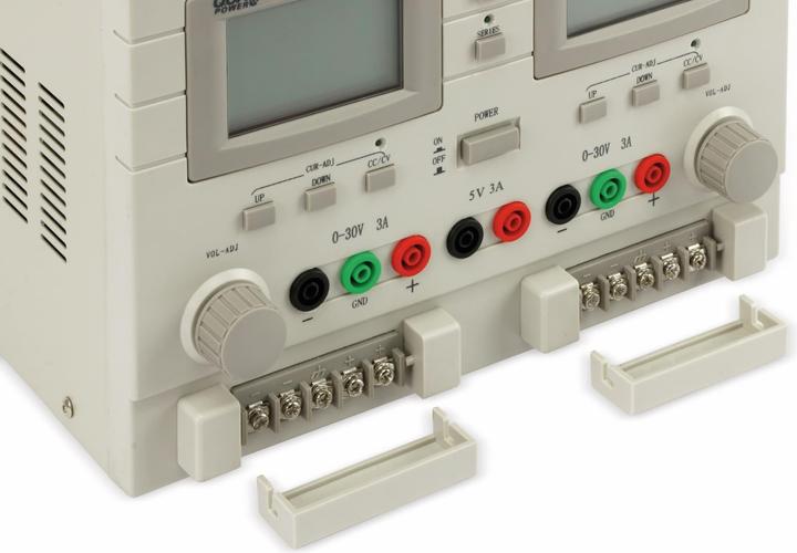 Produktbild QuatPower Netzgerät LN-3003XIII 2x 0...30V-, 0...3A, 5V-/3A, Ser/Par