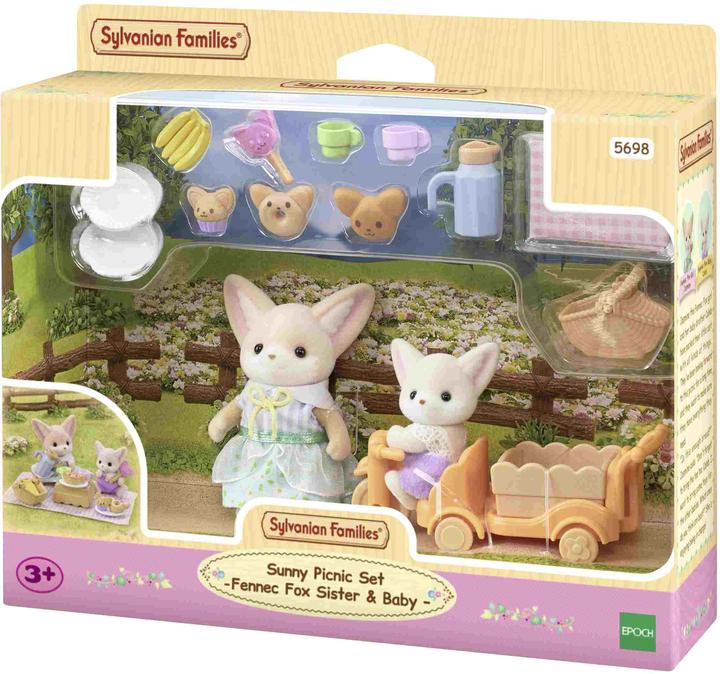 Actual product image Epoch Sylvanian Desert Fox Picnic Set