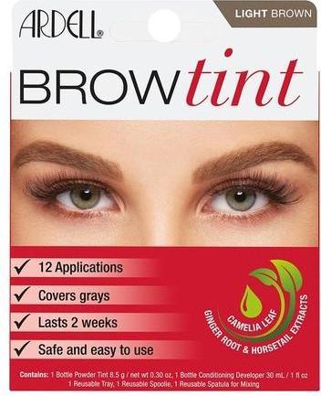 Actual product image Ardell Brow Tint Semi-Permanent Dye Kit in Light Brown