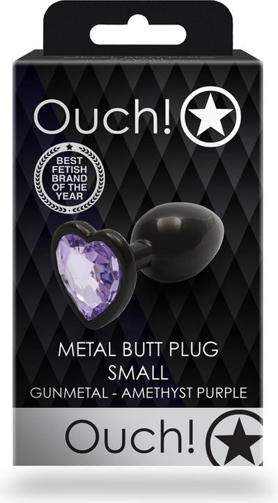 Produktbild Ouch! Heart Gem Butt Plug - Small