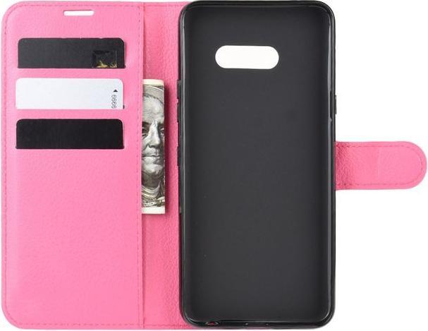 Actual product image MU Classic Litchi Leather Bookcover Series (G8X ThinQ)