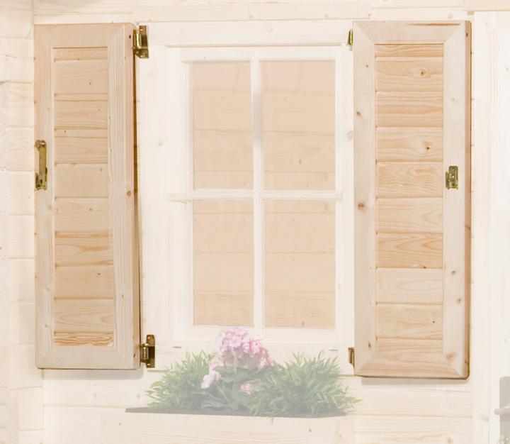 Produktbild Weka Holzbau Fensterladen 2-seitig für Weekendhaus 138