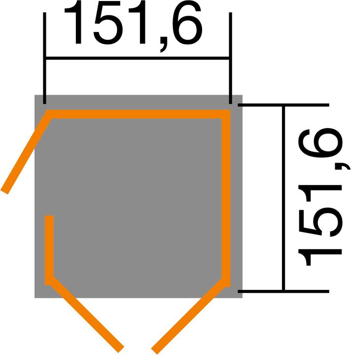 Actual product image Weka Holzbau Garden (Q) 415