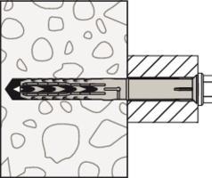 Actual product image Fischer Frame dowel R 88542 (50 pcs.)