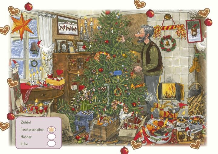 Actual product image Pettersson und Findus. Findus feiert Weihnachten (German, Alexandra Hanneforth, 2024)