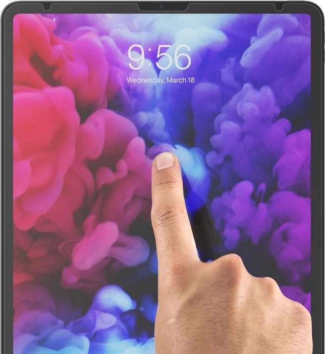 Actual product image Zagg InvisibleShield Glass Elite+ Apple iPad Pro Display 12.9 inch (1 Piece, iPad Pro 12.9 2018 (3. Gen), iPad Pro 12.9 2020 (4. Gen))
