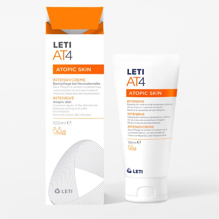 Actual product image Leti LETIAT4 Atopic Skin Intensive Cream, 100 ml Cream (100 ml)