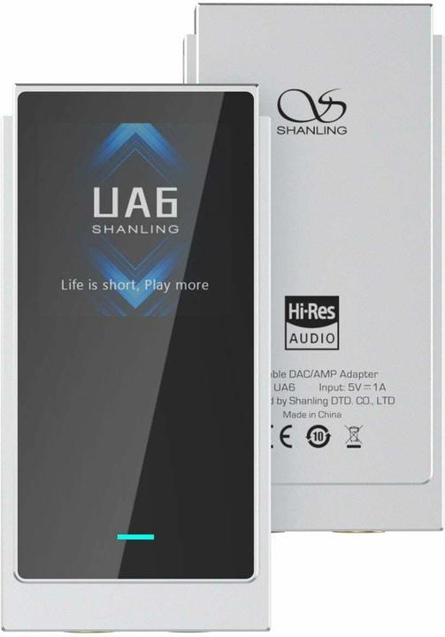 Actual product image Shanling UA6 (USB-DAC, Display, gain switch)