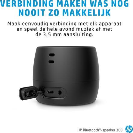 Actual product image HP Bluetooth Speaker 360 (13 h, Battery operated)