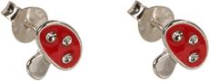 Out of the blue Ohrstecker 925 Sterling Silber, Pilz (925 Sterling Silber)