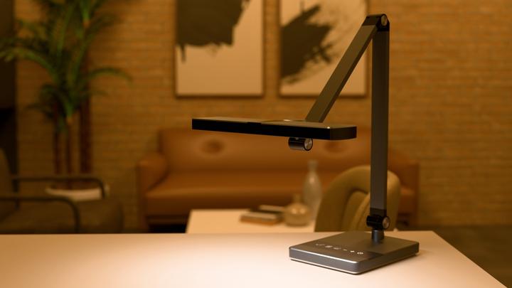 Produktbild Hansa Nimbus Schreibtischlampe schwarz 9 W (600 lm)