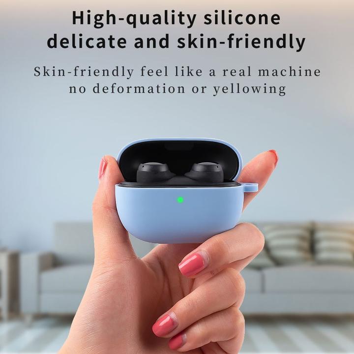 Produktbild König Design Schutz Tasche Hülle für Xiaomi Redmi Buds 3 Lite Case Cover Bumper Etuis Schale