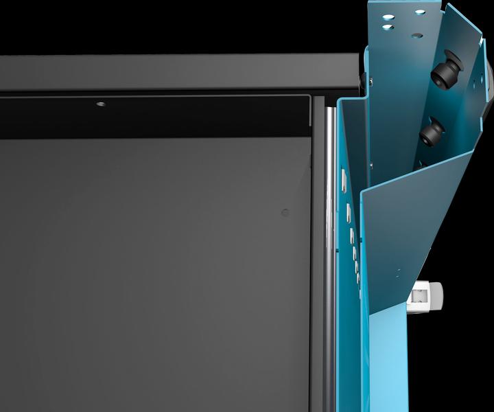 Produktbild HAZET Werkstattwagen Assistent 179N-7/137 ∙ Schubladen, flach: 5 x 81 x 522 x 398 mm ∙ Schubladen, … (137 x)
