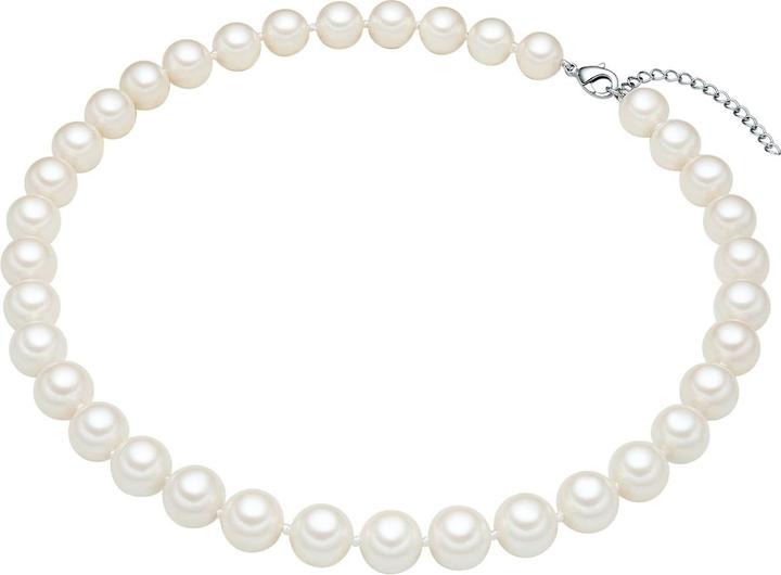 Immagine prodotto Rafaela Donata Catena da donna in argento conchiglia e perla 40,0 cm di base + 5,0 cm di estensione - 30358 (Argento, 60 cm)