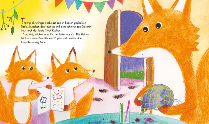 Produktbild Familie Fuchs freut sich auf den König (Deutsch, Suzy Senior, 2022)