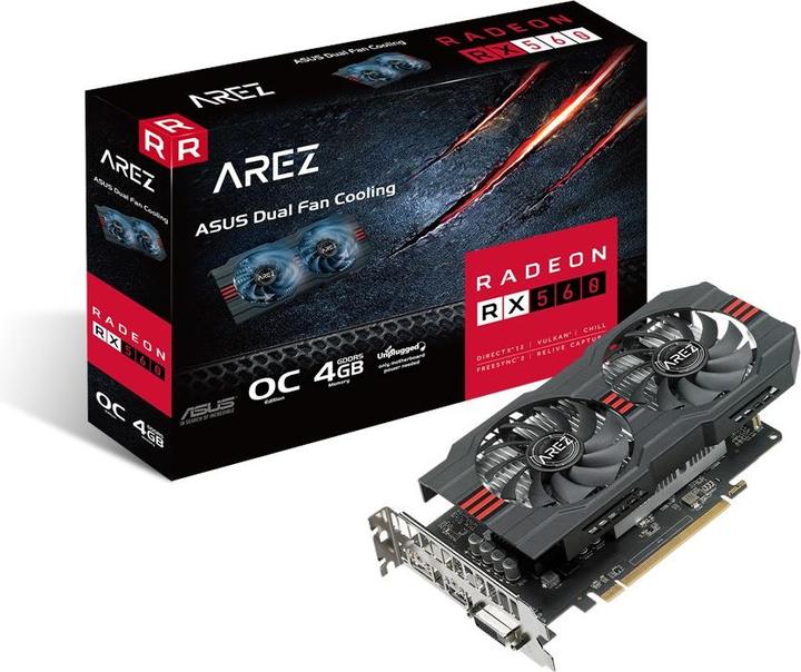 Produktbild ASUS Radeon AREZ RX 560 04G EVO (4 GB)