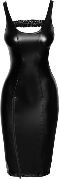 Image du produit Noir Handmade Robe en wetlook (M)
