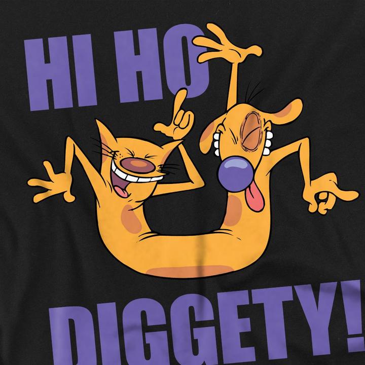 Immagine prodotto CatDog Hi Ho Diggety Maglietta Uomo (4XL)