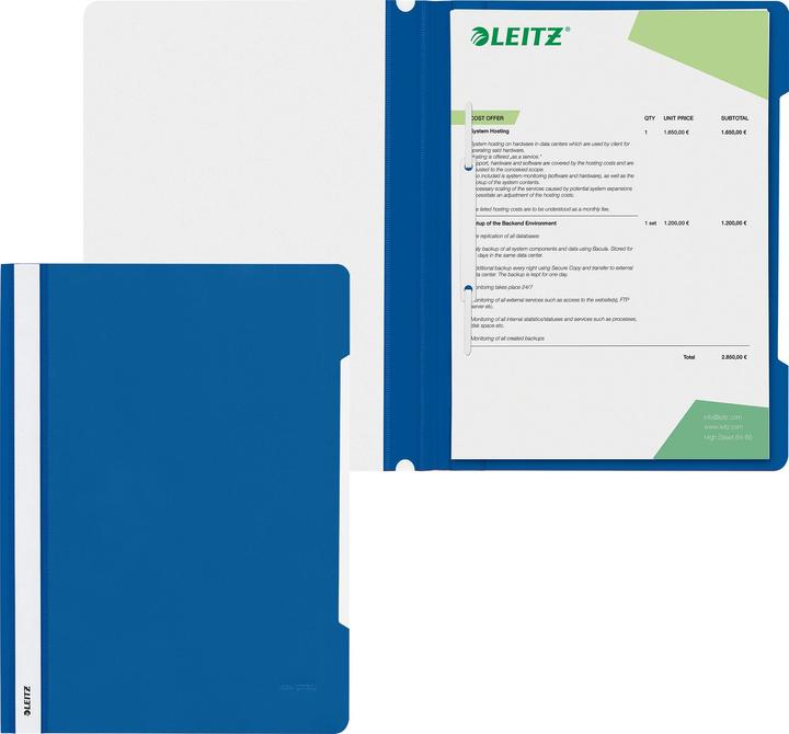 Produktbild Leitz Standard Plastik-Hefter (A4, 1 x)