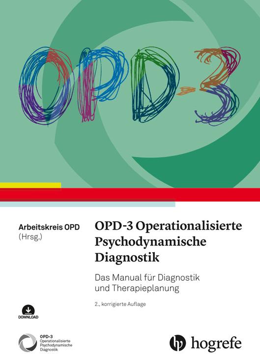 Actual product image OPD-3 - Operationalisierte Psychodynamische Diagnostik (German, OPD working group, 2024)