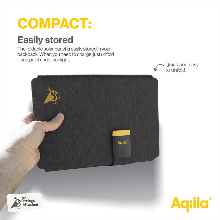 Produktbild Aqiila Sunbird P56 - Foldable solar panel (56 W, 1.34 kg)