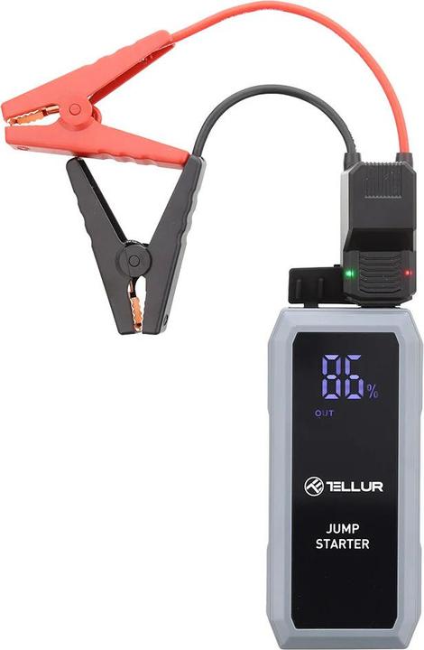 Immagine prodotto Tellur Avviatore portatile per auto, 1500A, banca di energia, 16800mAh, luce LED (1500 A, 16800 mAh)