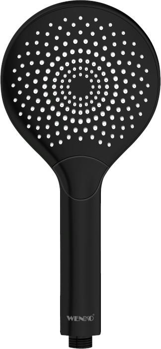 Produktbild Magni WENKO Wasserspar Duschkopf Watersaving, wassersparende Universal-Handbrause, Duschbrause mit nachhal (3 Strahlarten)
