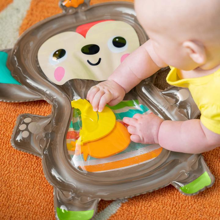 Actual product image Bright Starts Hungry Monkey Tummy Time water mat
