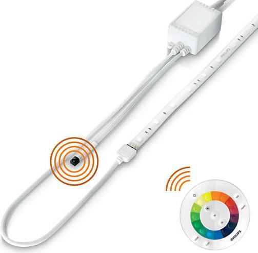 Actual product image Philips LightStrips Flex Colour (RGBW, 160 cm, Indoor)