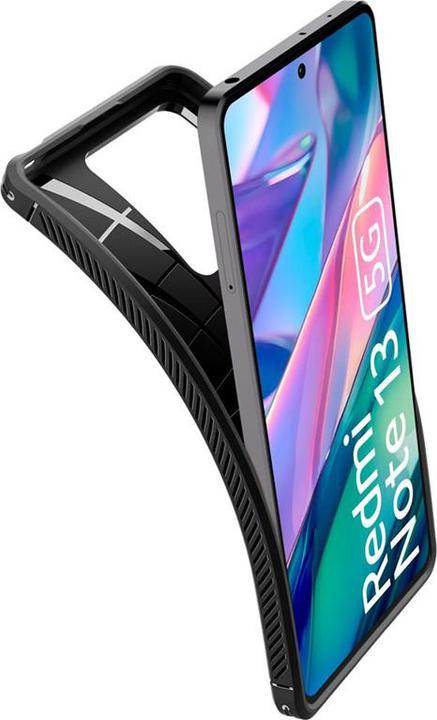 Immagine prodotto Spigen Custodia Rugged Armor per Xiaomi Redmi Note 13 5G - nero opaco (Xiaomi Redmi Note 13 5G)