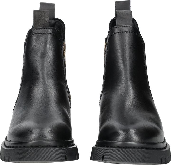 Actual product image Tamaris Discover the trendy ankle boot with leo insert made from a high-quality leather and textile mix (37)