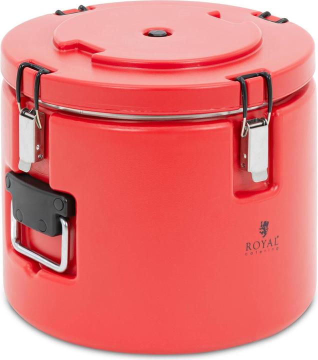 Produktbild Royal Catering Thermobehälter Edelstahl Thermobox Thermoport Warmhaltebehälter Speisen 15 L (15 l)