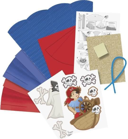 Produktbild Heyda Schultütenbastelset 69cm Pirat