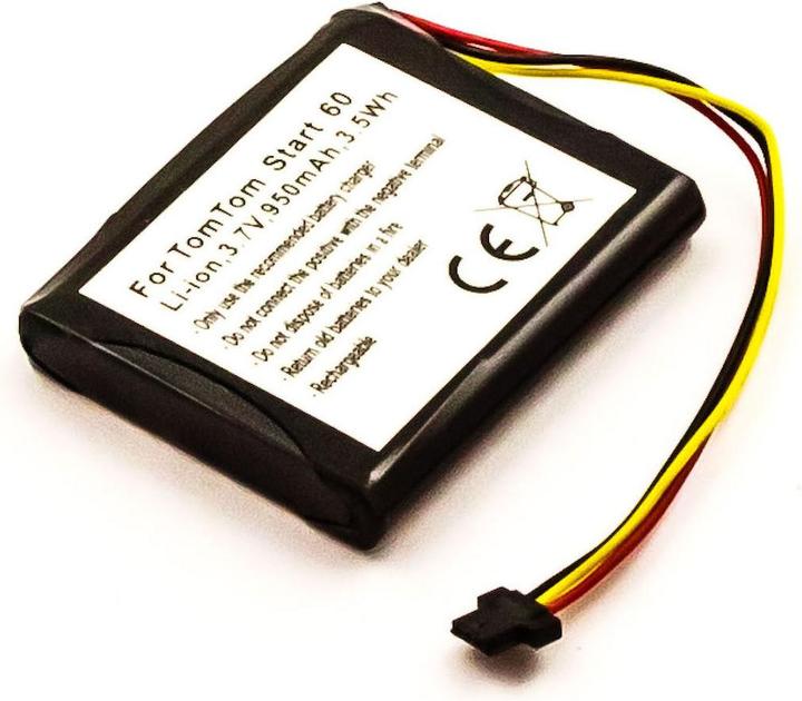 Actual product image AGI 115697 - Navigator battery - TomTom - Via 1605 - Black - Lithium-Ion (Li-Ion)