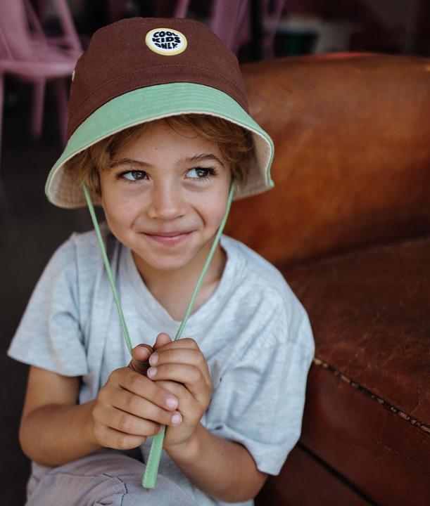 Immagine prodotto Hello Hossy Mini Tree Bucket Hat - Braun / Grün (49, 51)
