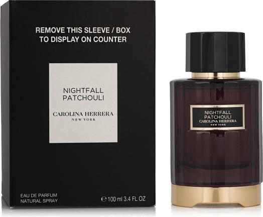 Actual product image Carolina Herrera Nightfall Patchouli by Eau de Parfum Spray (Unisex) 100 ml (Eau de parfum, 100 ml)
