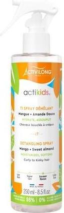 Actual product image Activilong Actikids Hair Detangling Spray Mango and Sweet Almond - No Rinse