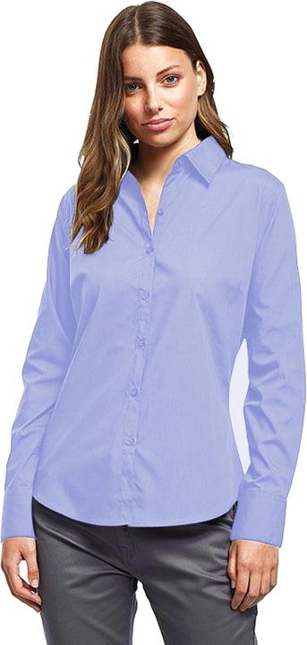 Actual product image Premier Poplin Blouse Work Shirt Long Sleeve (34)