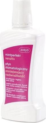 Immagine prodotto Ziaja Mintperfekt Sensitiv płyn stomatologiczny zmniejszający nadwrażliwość 500ml (500 ml, Collutorio)
