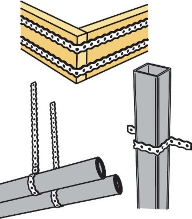 Produktbild Simpson Sst Lochband (10000 mm, 12 mm, 0.80 mm)