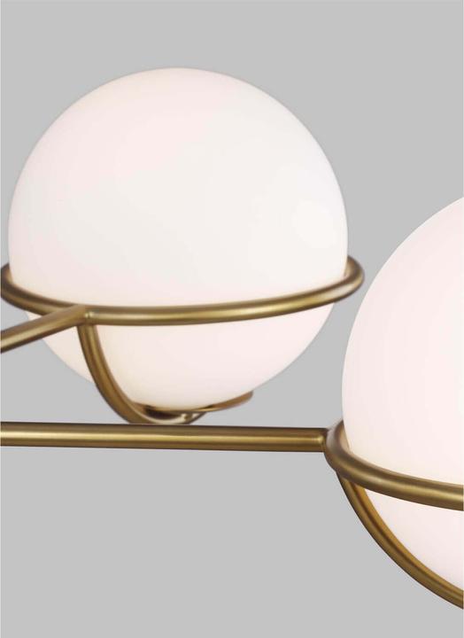 Immagine prodotto Elstead Lighting Lampadario Apollo LED G9 a 5 pieghe in ottone brunito (81.30 cm)