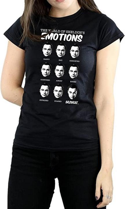 Dam Emotionen Sheldon Baumwolle Boyfriend TShirt