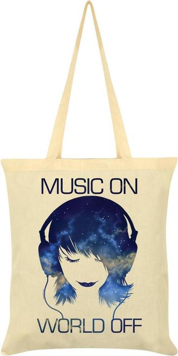 Grindstore Tragetasche Music On World Off